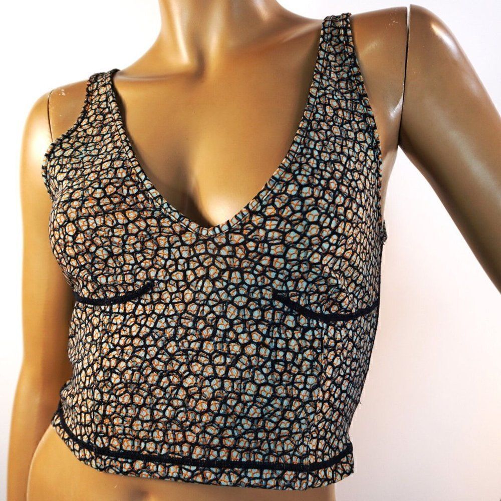 & Other Stories Anthropologie Crop Top Capsule Size 6 Stretch